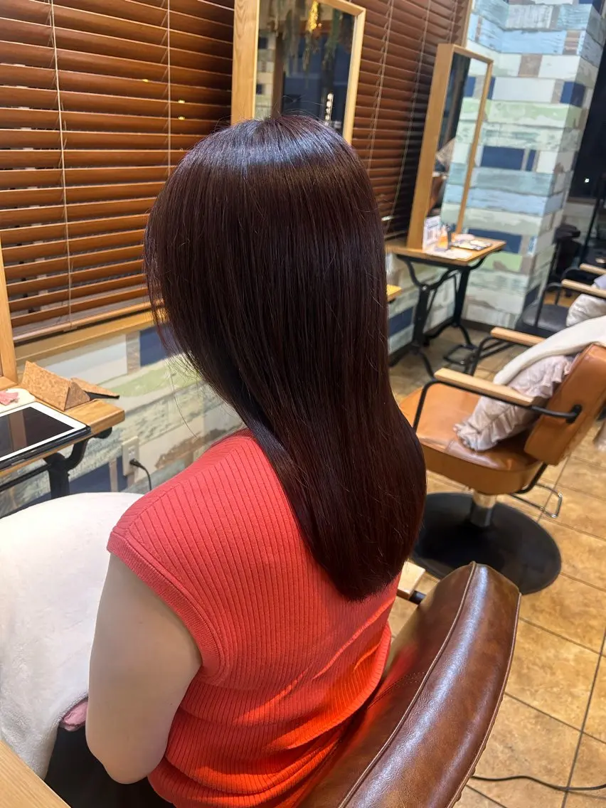 カラー ミディアム ✂️林　菜々美のヘアスタイル