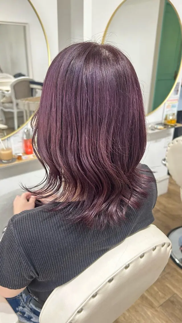 カラー ヘアカラー nanami 🫧のヘアスタイル