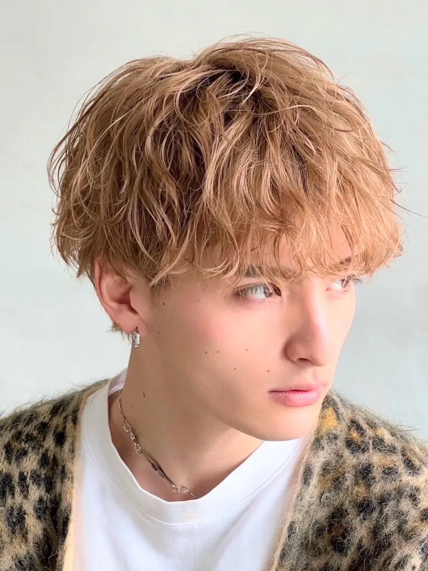 ショート パーマ カット パーマ fifth/メンズ/ シャドウパーマ/星七のヘアスタイル
