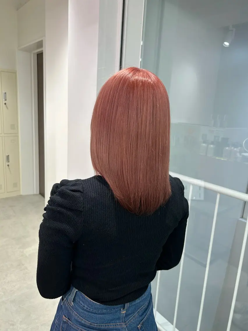 ミディアム 髪質改善/縮毛矯正 山口蒼太のヘアスタイル