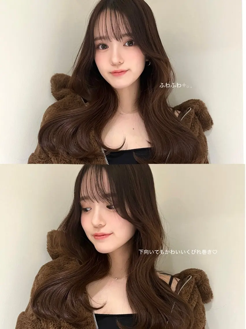 ロング レイヤーカット🤍 seriraのヘアスタイル
