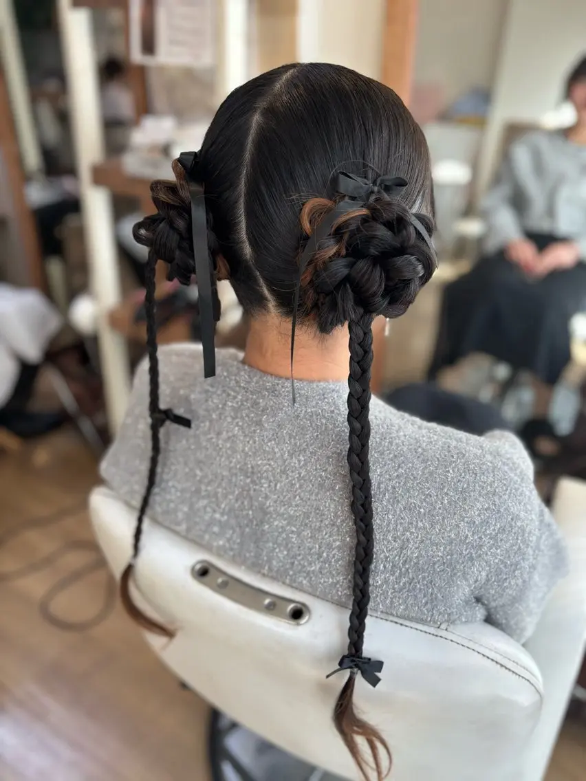 ヘアアレンジ 早朝✨ヘアセット 着付け/清水玲歌のその他イメージ
