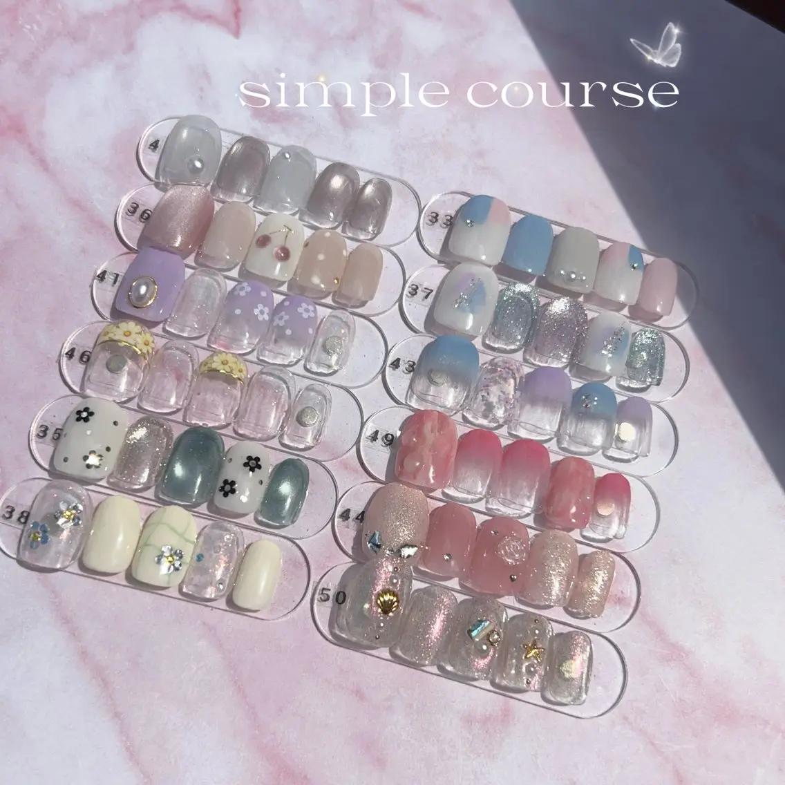 ネイル シンプルネイル ハンドネイル SweetOlive HINAKOのネイルデザイン