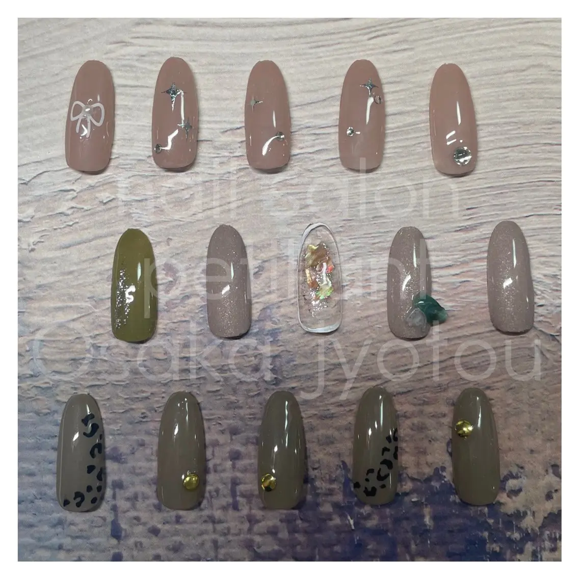 ネイル マットネイル nail salon petillantのネイルデザイン