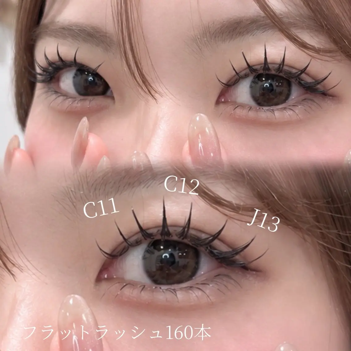 マツエク・マツパ フラットラッシュ 下まつげエクステ マツエク 梅田/LEDまつエク /Mai🎀ིྀのマツエク・マツパデザイン