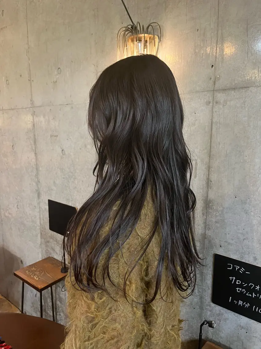 ロング カラー 🌱ぱっつとボブカ ット🌱/Ryotaのヘアスタイル