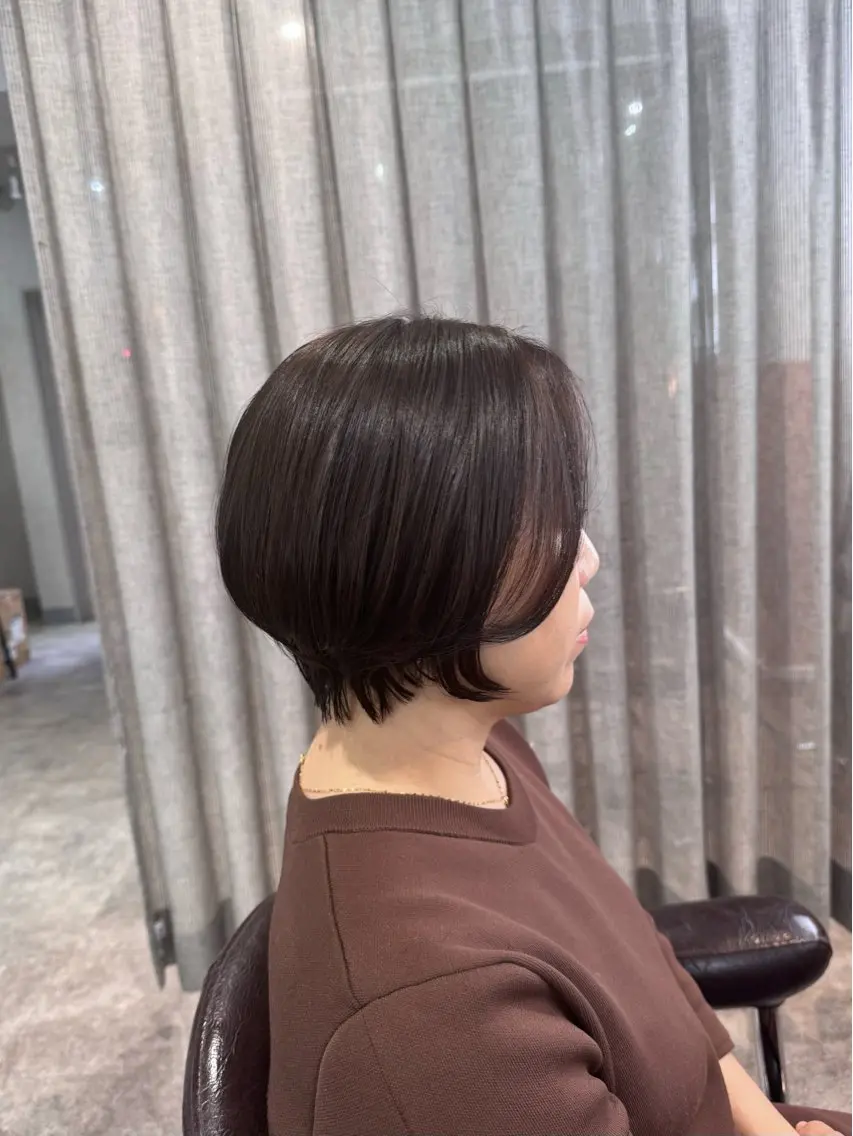 ショート ショートボブ ボブ ショートヘア 🐈‍⬛ ibuのヘアスタイル
