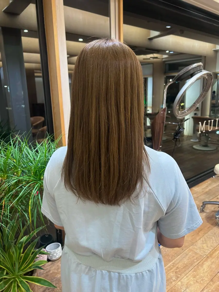 カラー ヘアカラー あい /透明感カラーのヘアスタイル
