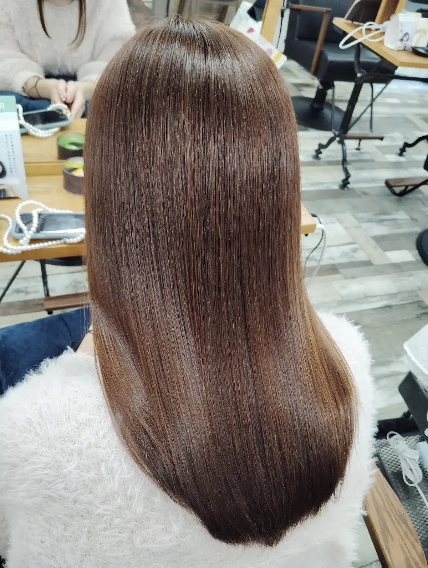 ミディアム カット トリートメント 髪質改善🪽 森川☜⁠ ☜⁠ のヘアスタイル