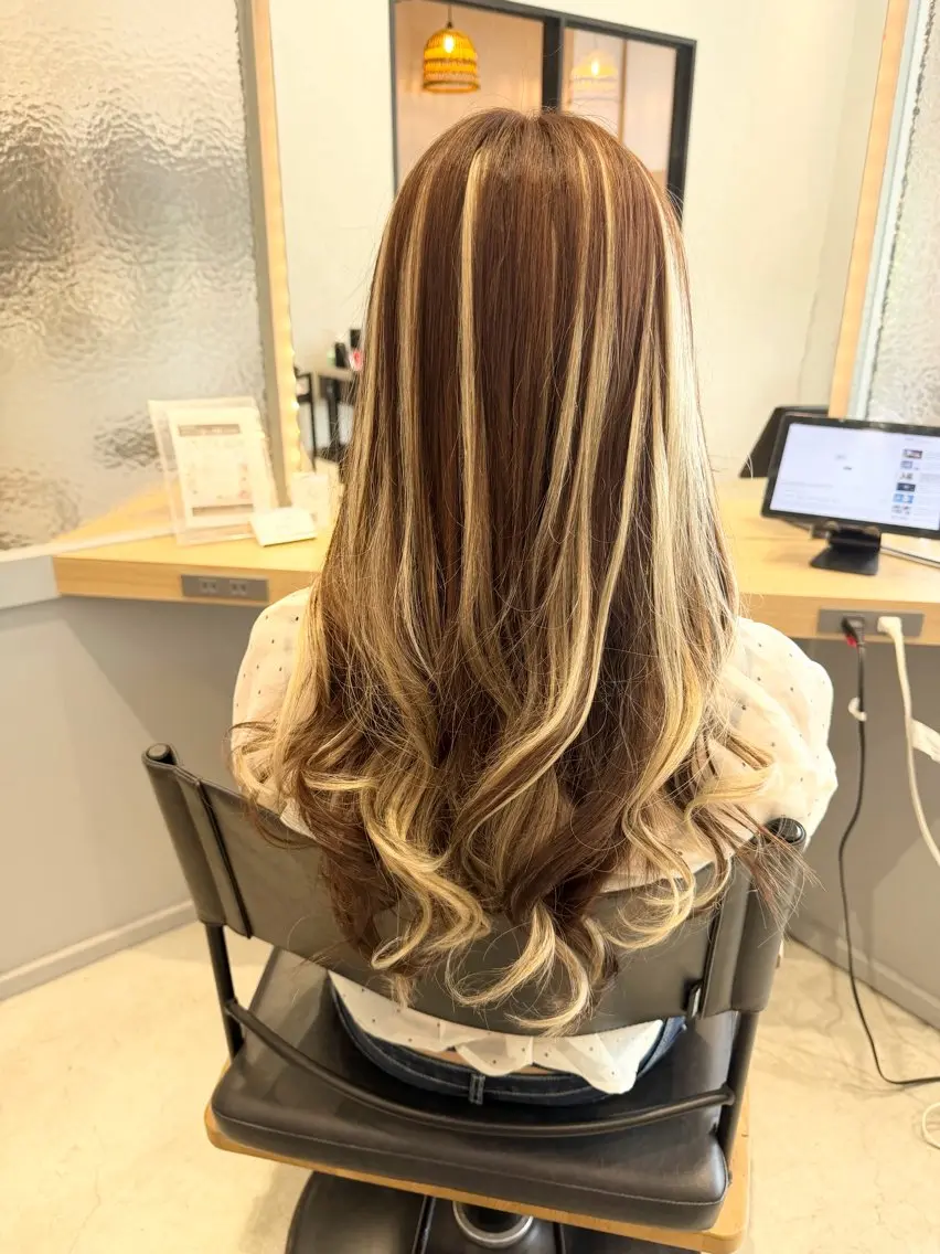ロング エクステ 保坂 瞭のヘアスタイル