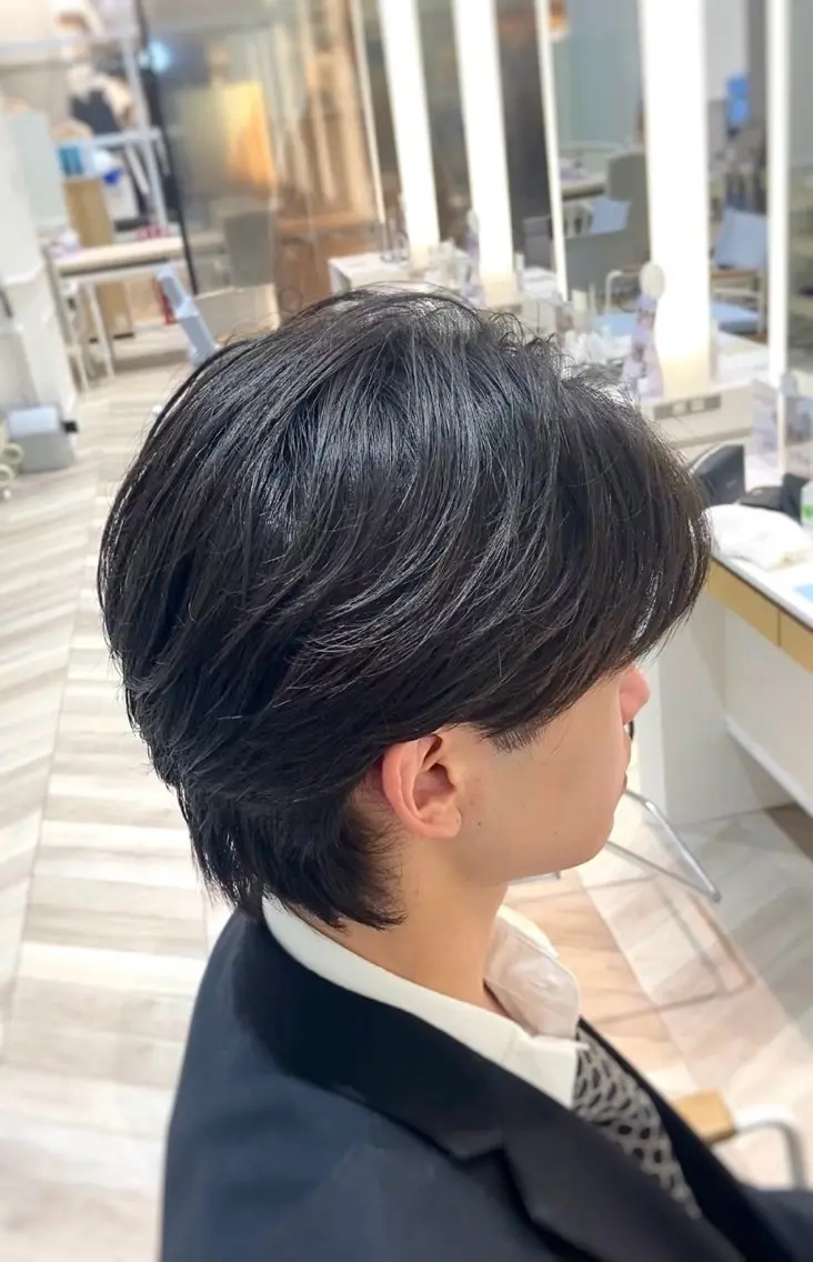 ミディアム ミディアムパーマ ✨垢抜け×大日イオン ×似合わせ井谷拓馬のヘアスタイル