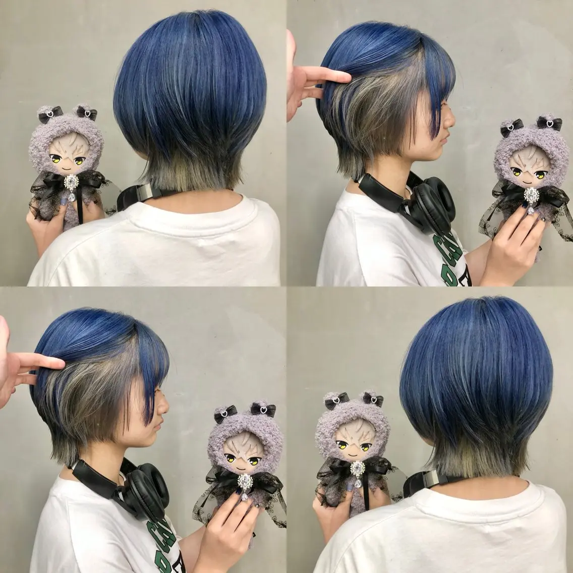 ショート カラー 推しカラー✨ オタク美容師ユウカのヘアスタイル