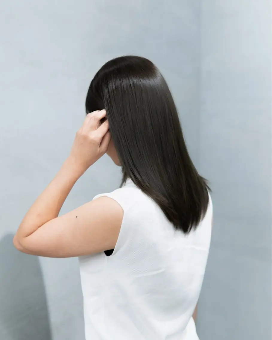 ミディアム カラー ベージュカラー 透明感カラー グレージュ オリーブグレージュ オリーブグレー ヘアカラー トリートメント 🦋髪質改善/艶髪 /カラー/go🦋のヘアスタイル