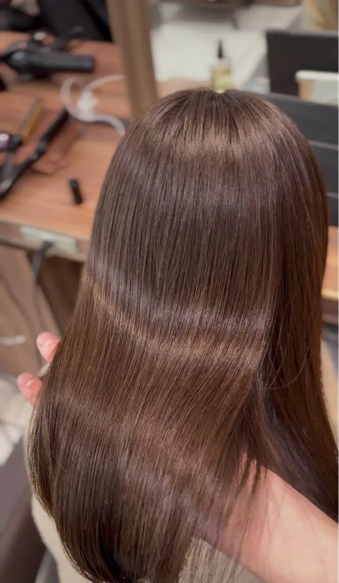 カラー ヘアカラー トリートメント 今井 空のヘアスタイル