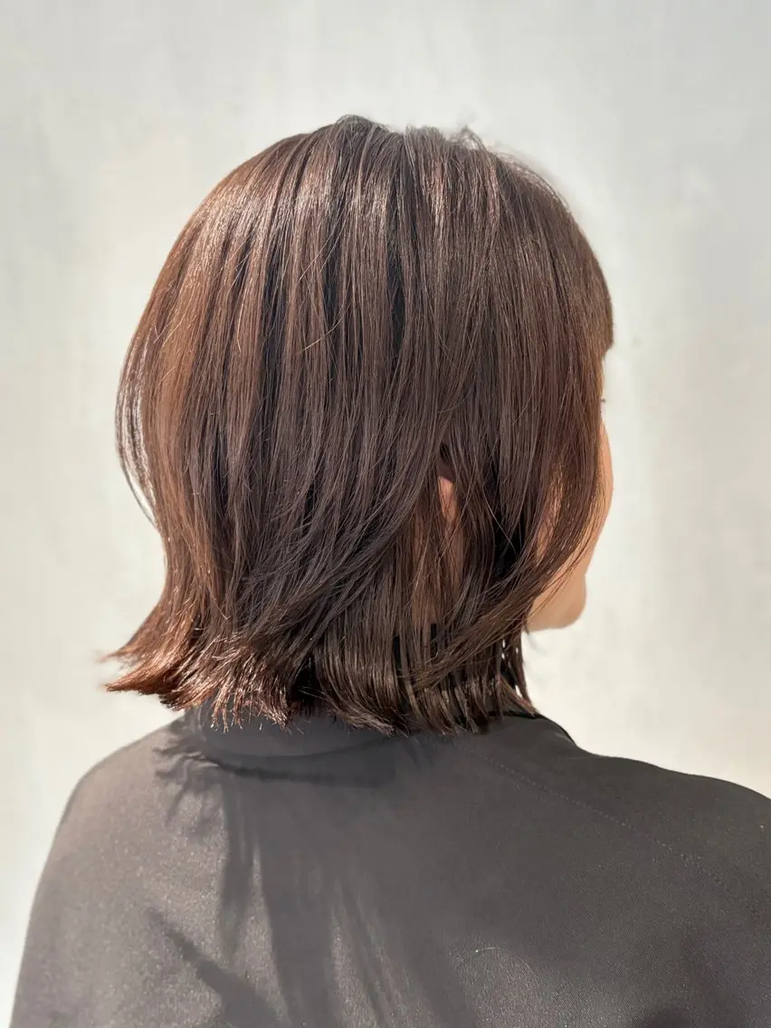 ショート カラー 透明感カラー ハイライトカラー ハイライト ヘアカラー matka白髪ぼかし 大人ヘア/KEIKOのヘアスタイル