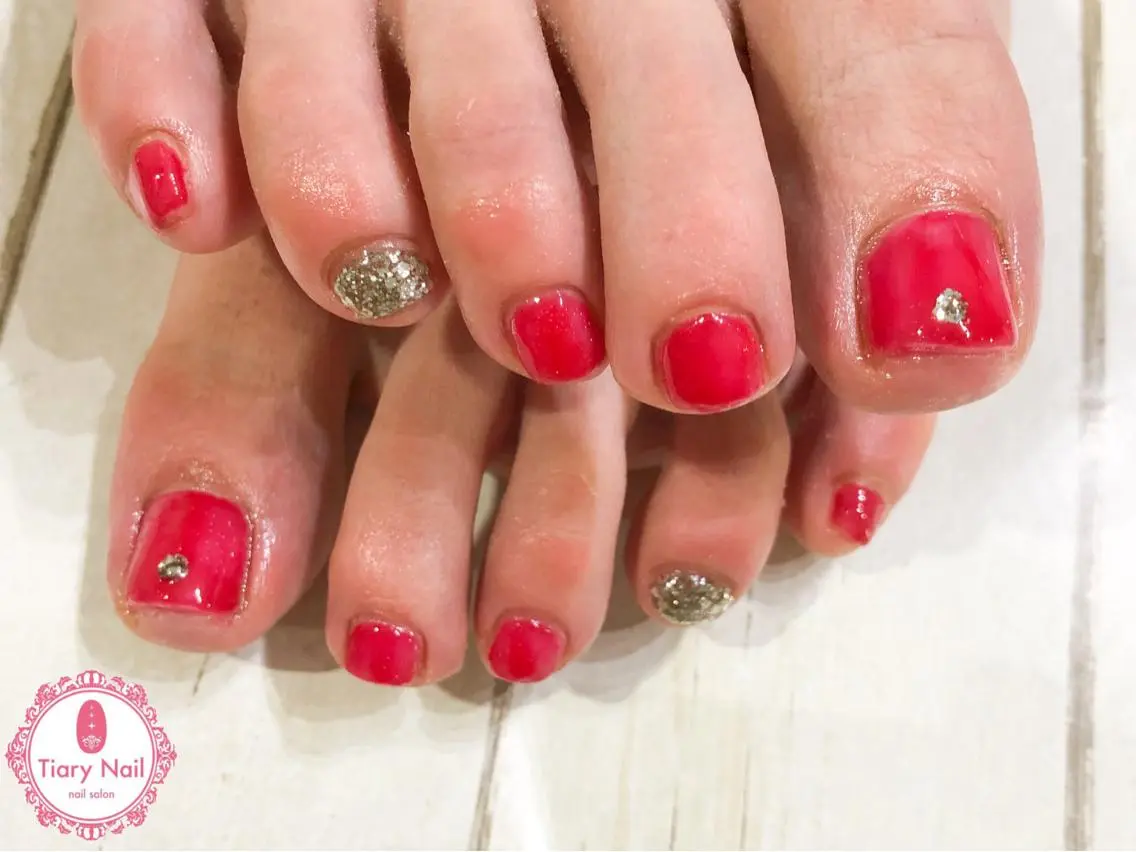 ネイル tiarynail K K🐼のネイルデザイン