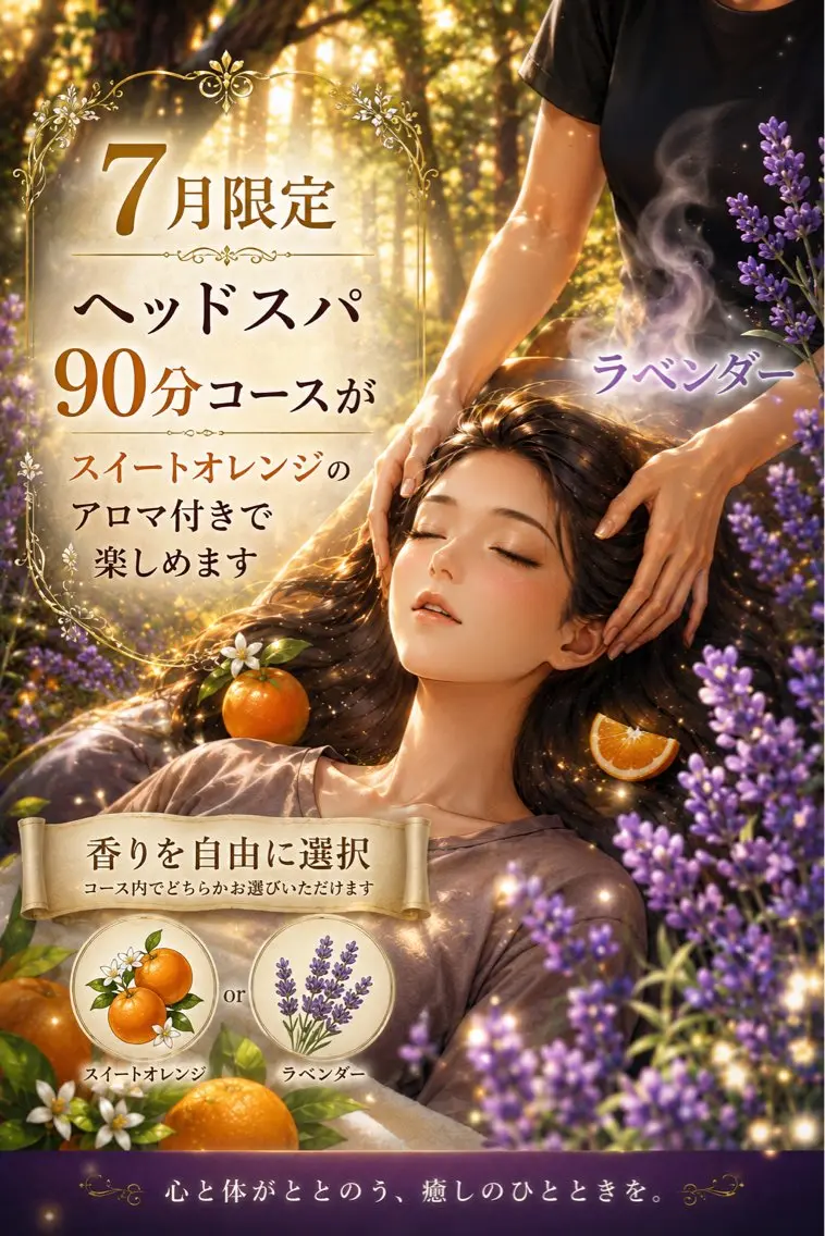 リラク 自律神経・不眠症 のヘッドスパSIKUのエステ・リラクイメージ