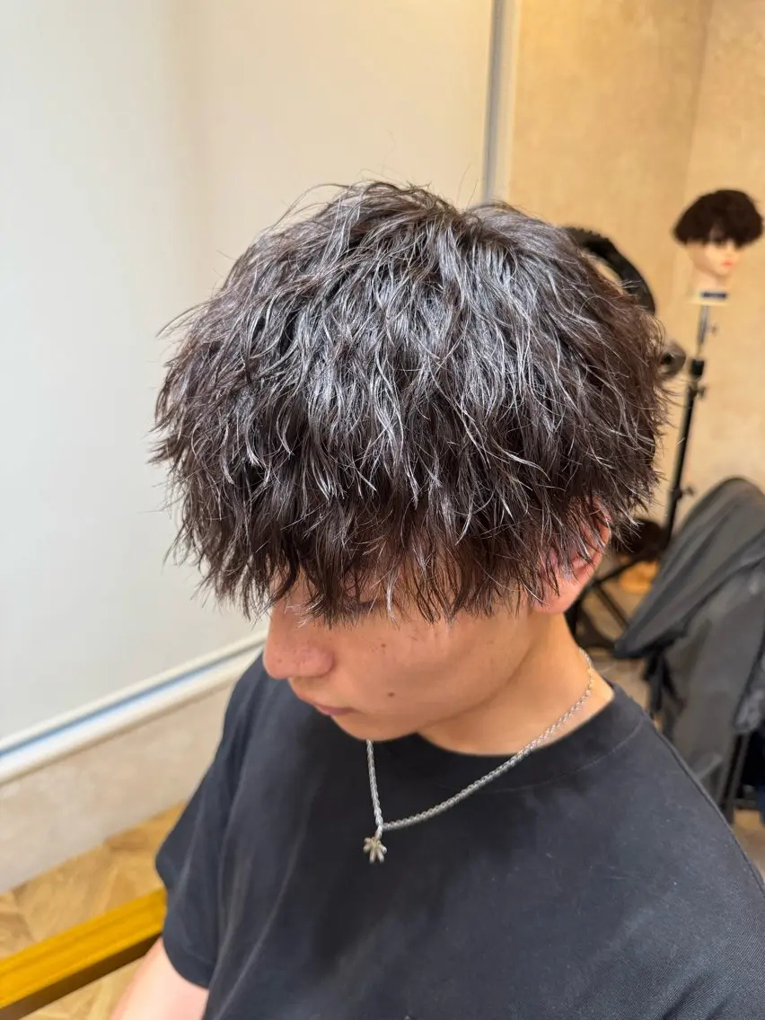 【メンズ人気No.1】カット＋ツイストスパイラルパーマの写真