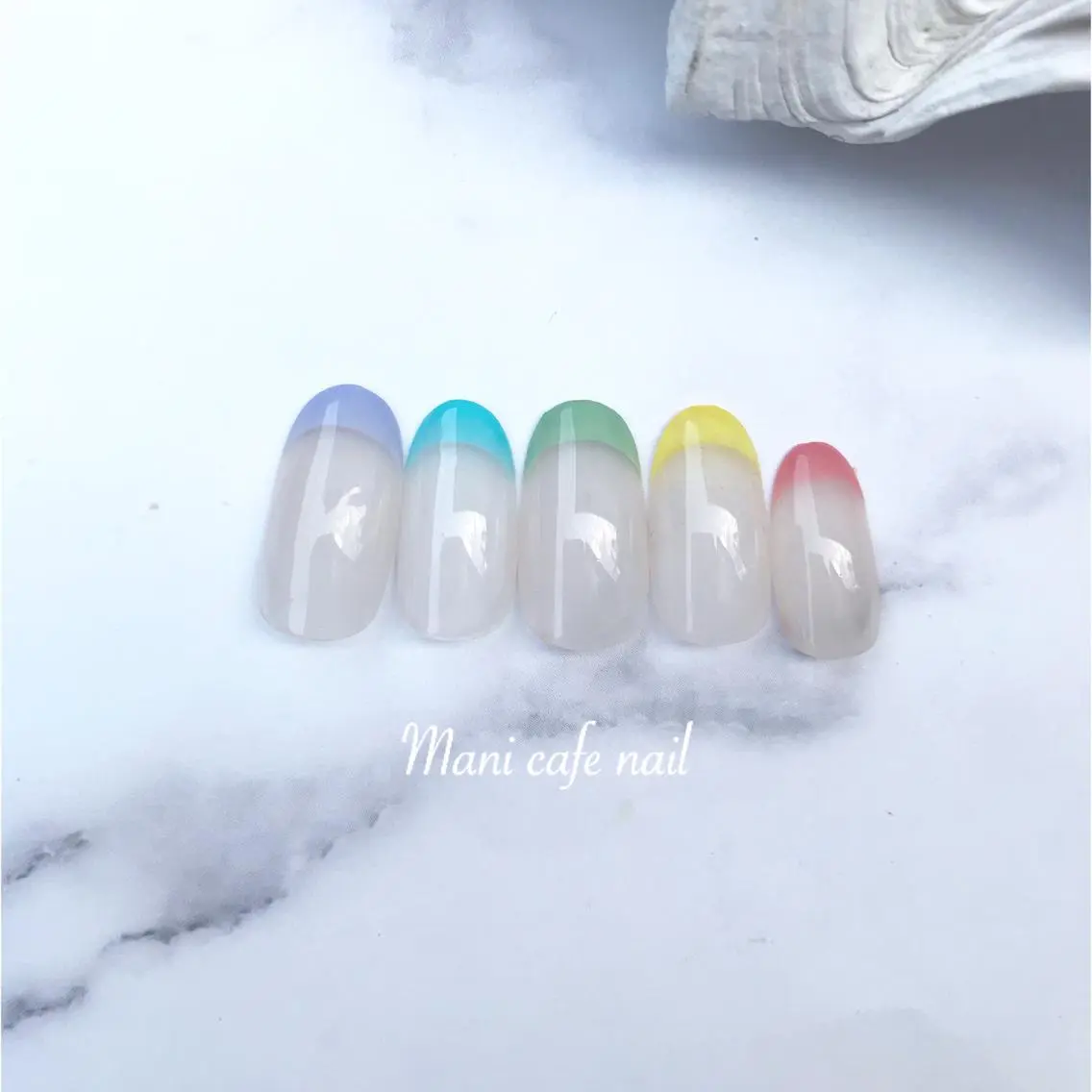 ネイル ハンドネイル Mani cafe nailのネイルデザイン