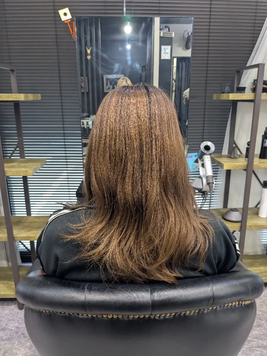 カラー 多田 遥香のヘアスタイル