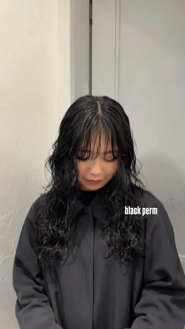 ロング カラー パーマ カット パーマ トリートメント naturalカラー / Rukaのヘアスタイル