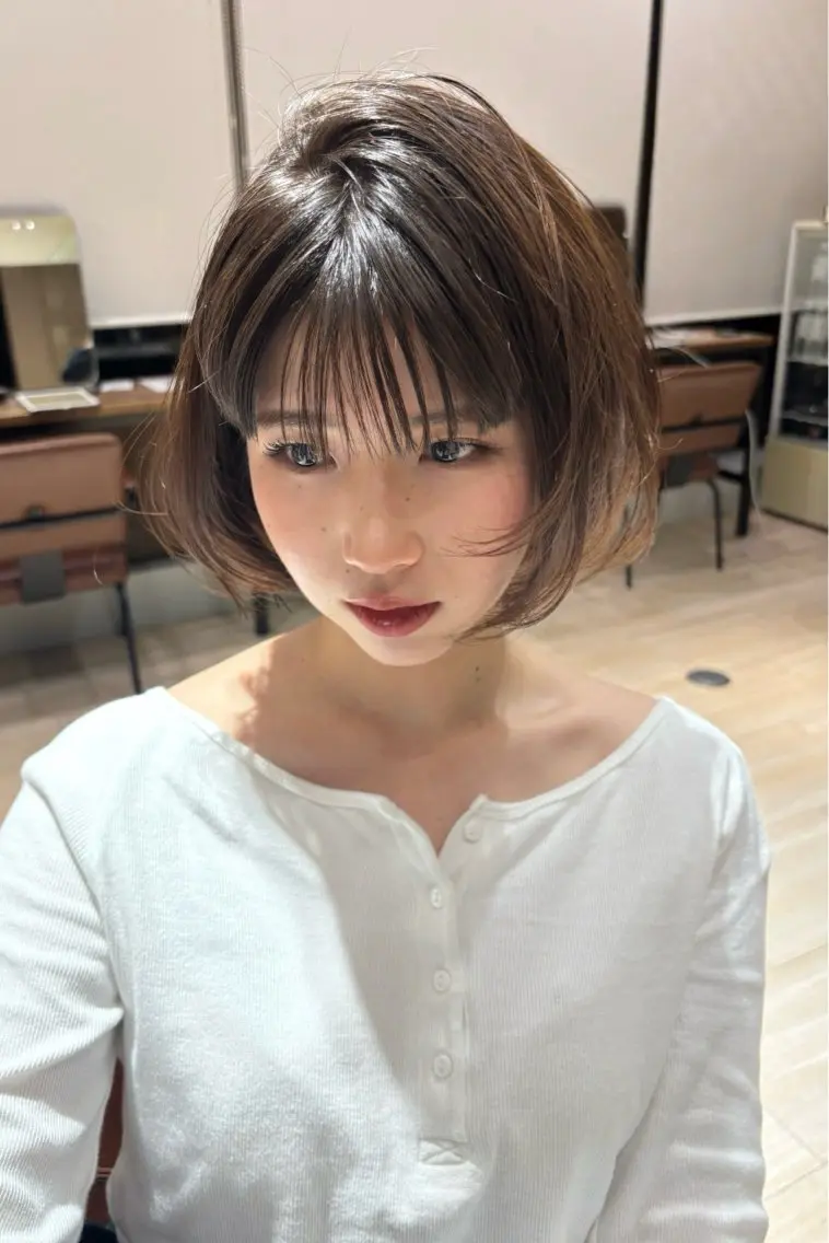 ショート 似合わせカット⌇ヘア セット⌇A i‎🤍のヘアスタイル