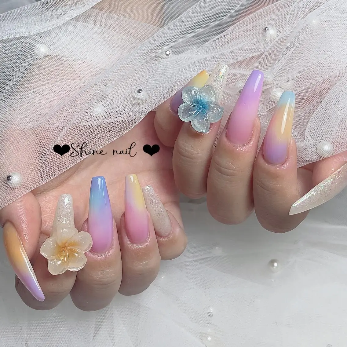 ネイル サイナネイル★ 練習モデル募集のネイルデザイン