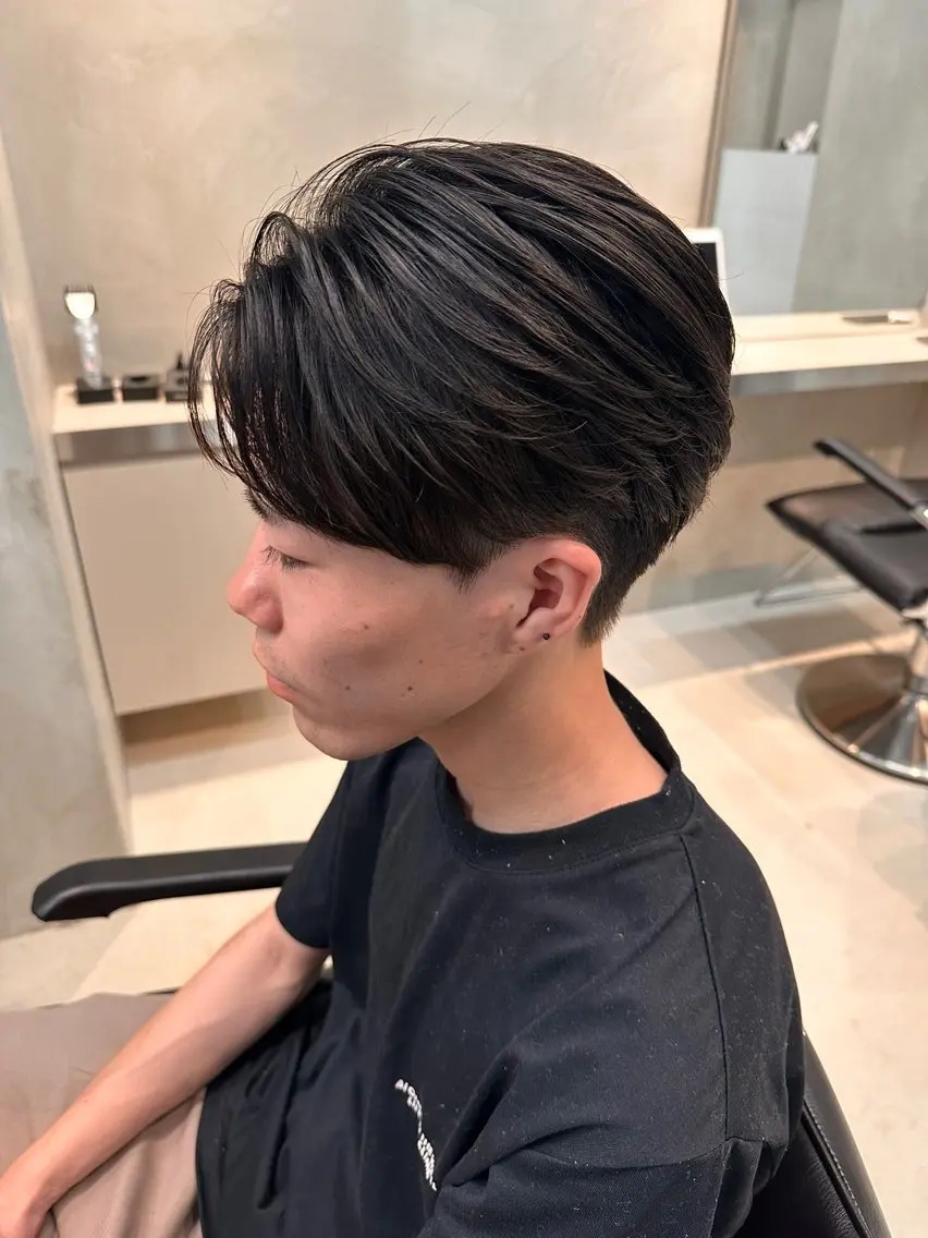 メンズカット➕ニュアンスパーマの写真