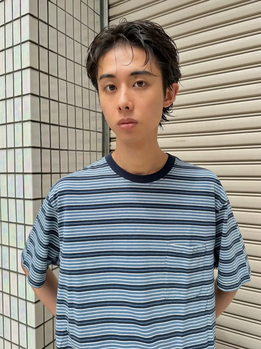ショート メンズ カット ナガミ ショウのヘアスタイル