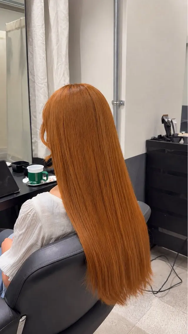 ロング カラー ヘアカラー トリートメント junpei /心斎橋 /カラーのヘアスタイル