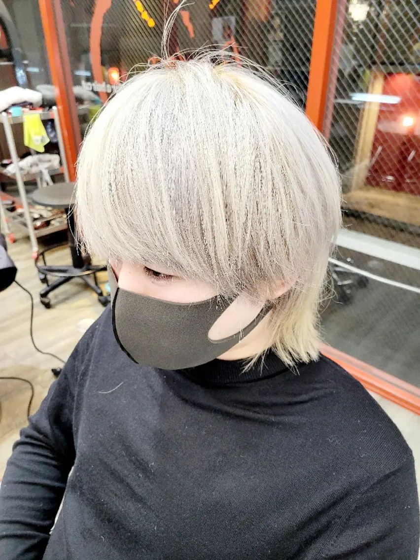 ミディアム ダブルカラーモデル☆ SHUNYAのヘアスタイル