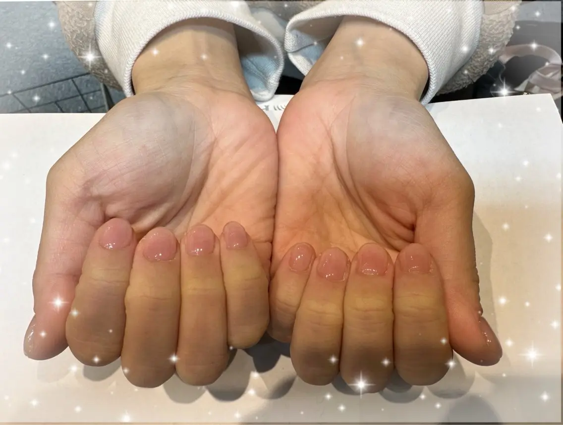 ネイル クリアネイル ⭐️Chii ⭐️のネイルデザイン