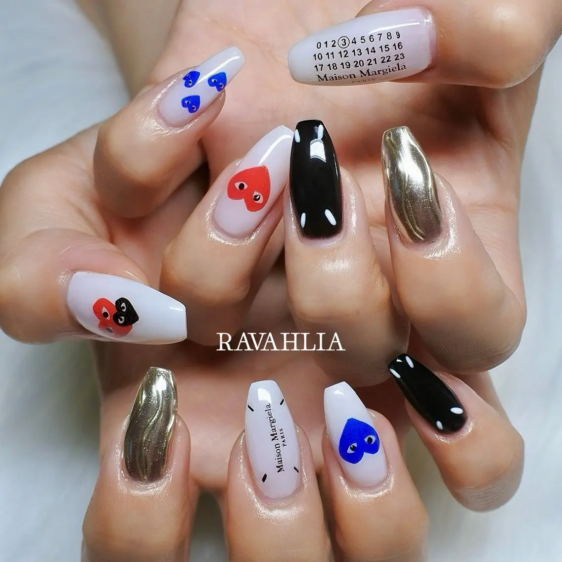ネイル ハンドネイル nail room RAVAHLIAのネイルデザイン