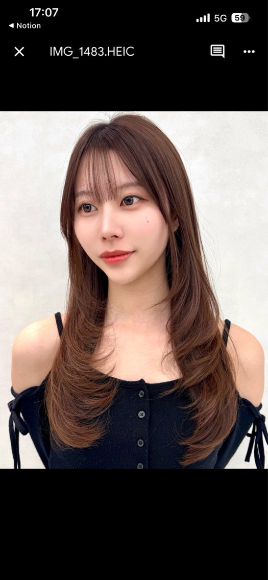 ロング 🫧透明感 × 艶髪カラー🫧このかのヘアスタイル