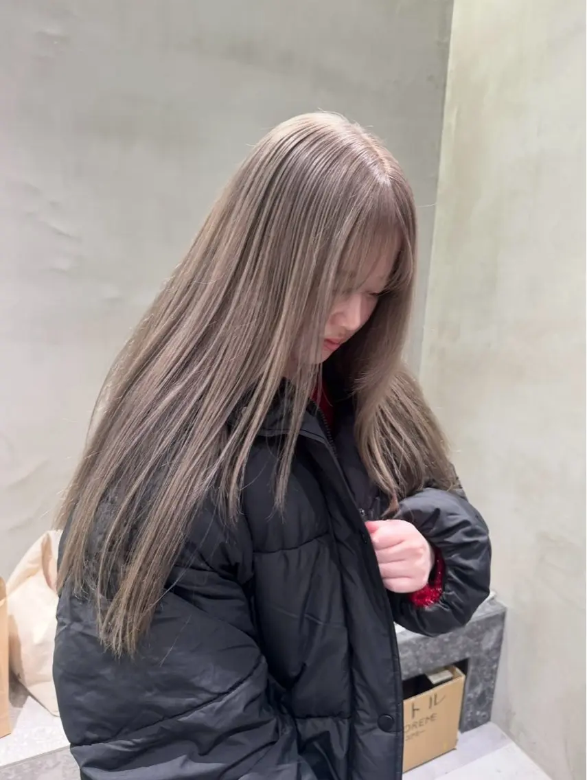 ■カット+ダブルカラー+選べるトリートメント《¥19,800​〜​》の写真