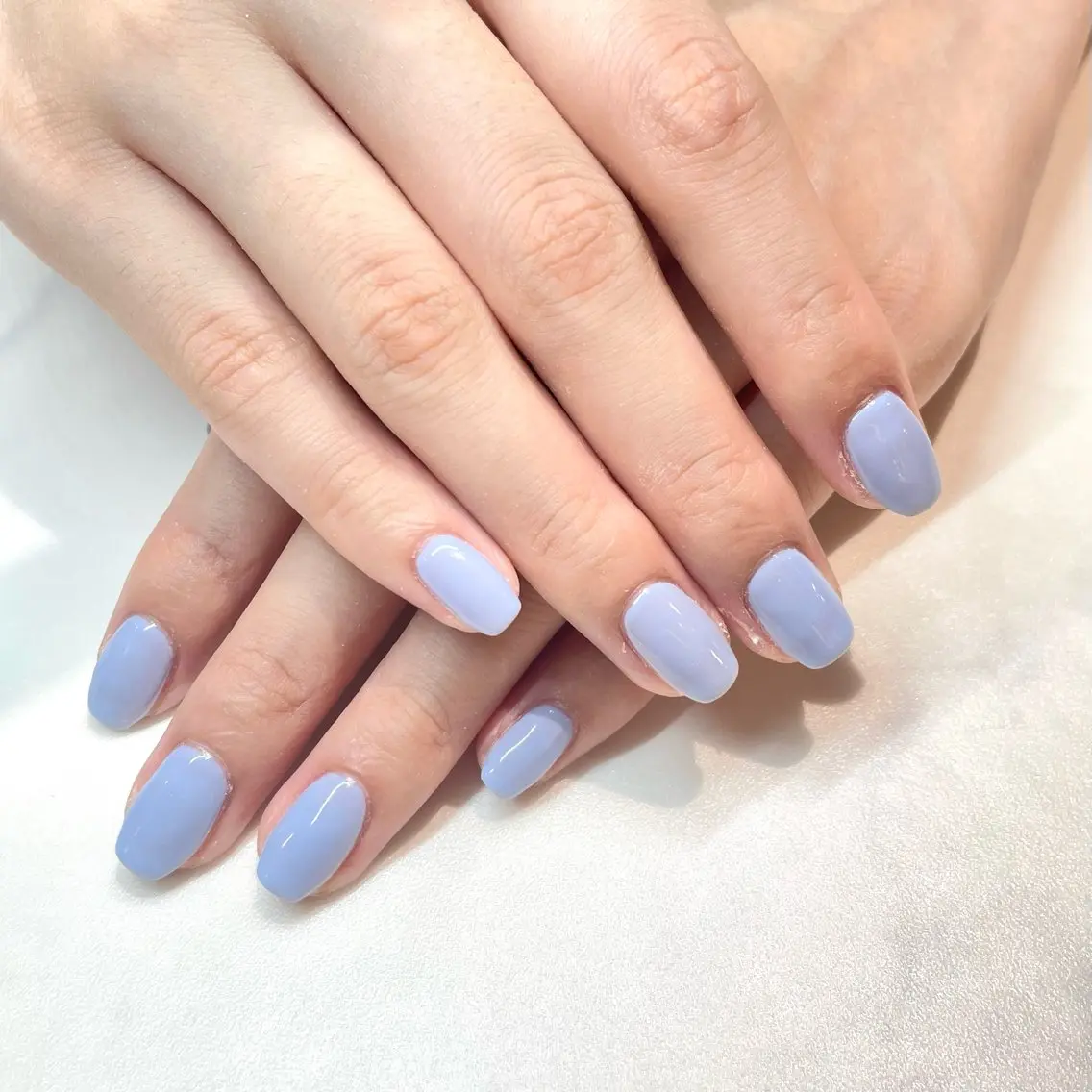 ネイル ブルー YUZUME 月島店のネイルデザイン