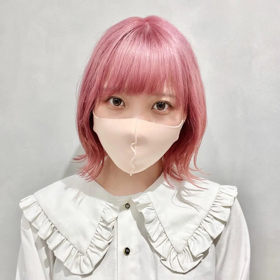 ショート カラー 髪質改善⌇﻿透明感 カラー⌇﻿川上葵のヘアスタイル