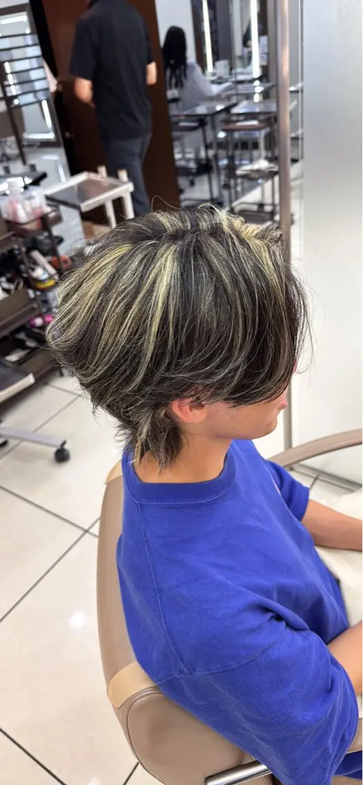 ✂️メッシュ+カット【水素トリートメント】の写真