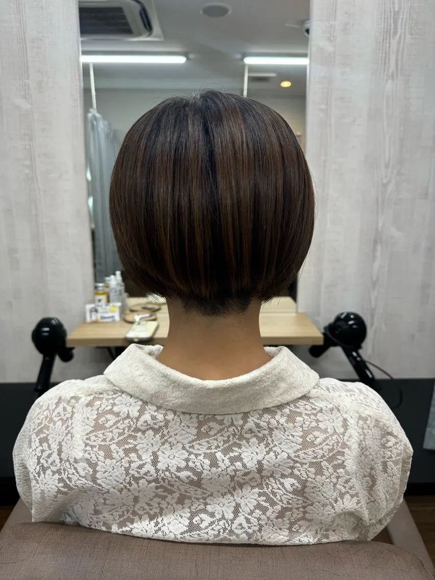 ショート カラー カット ヘアカラー トリートメント TELA HAIR 幕張本郷店　千尋のヘアスタイル
