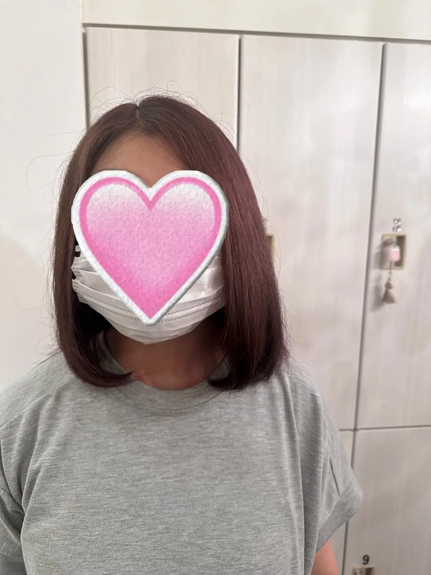 ミディアム カラー 古澤 由紀子のヘアスタイル