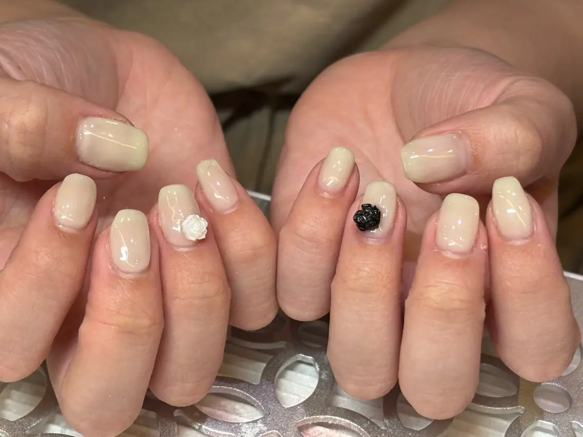 ネイル ハンドネイル うみ /練習モデル様募集中のネイルデザイン