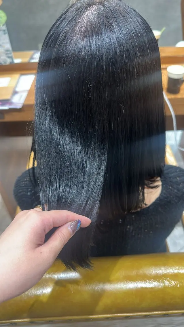 ミディアム カラー 🫧アレンジ・髪質 改善maica🫧のヘアスタイル