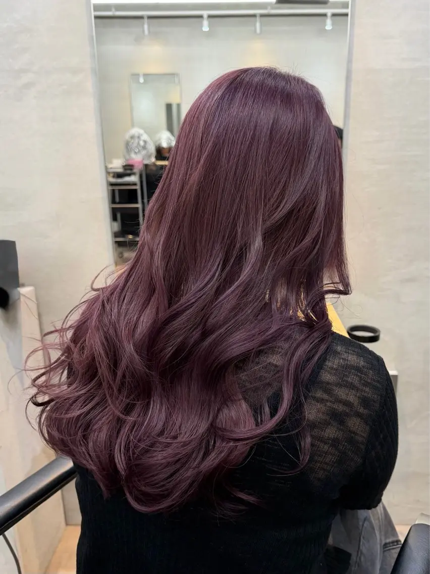 ロング カラー ヘアカラー いとう まいこのヘアスタイル
