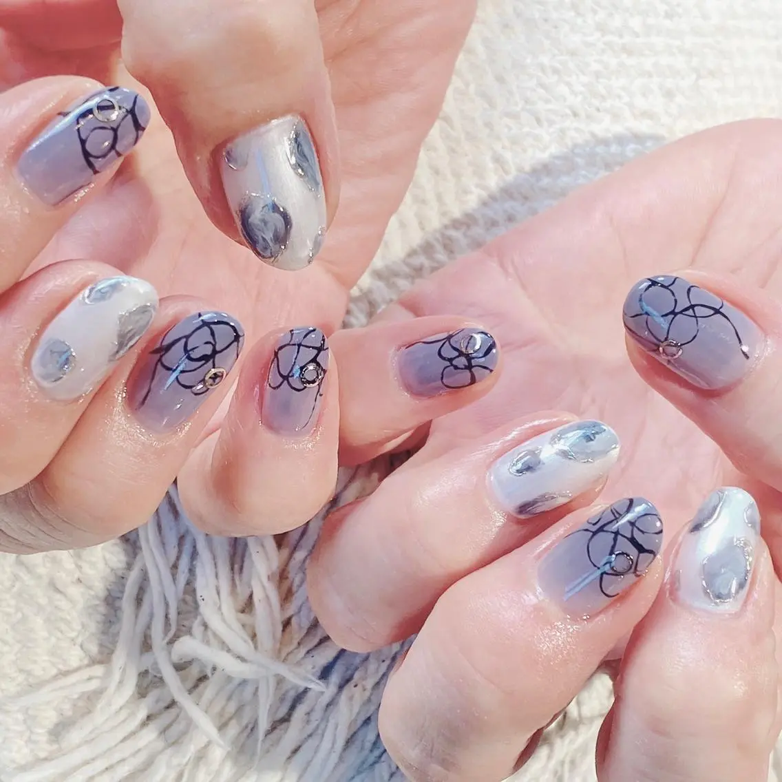 ネイル ハンドネイル megu  / sōko nailのネイルデザイン