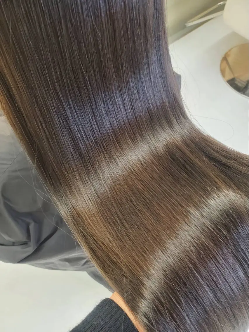 カラー ヘアカラー 星 涼花のヘアスタイル