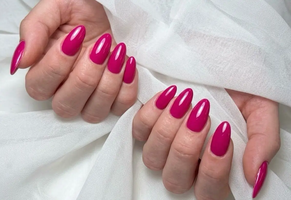 ネイル ブルー ジェルネイル ワンカラーネイル ピンク シンプルネイル Michan Nailのその他イメージ