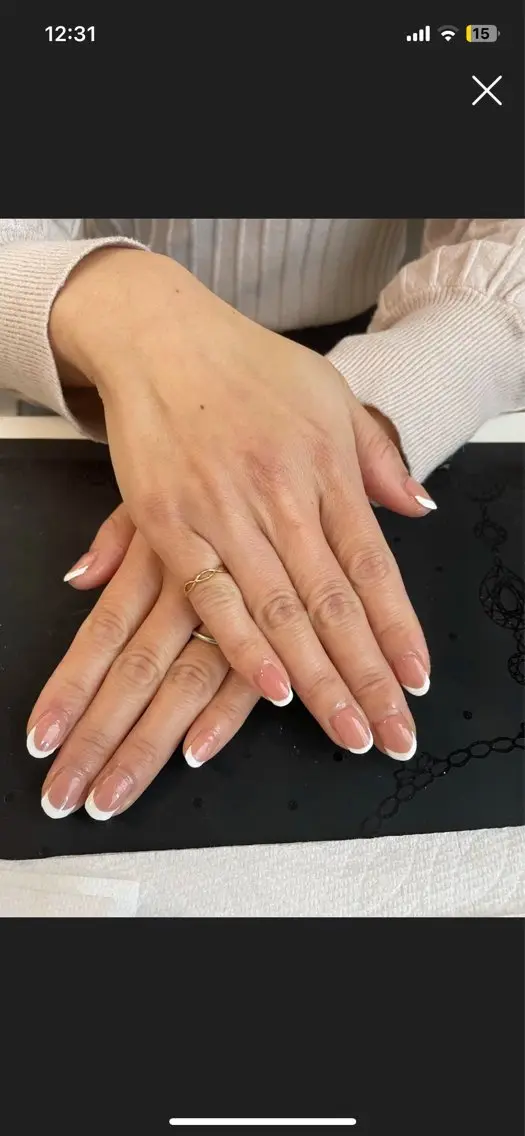 フレンチ（どのお色でも可能、2色まで可能）の写真