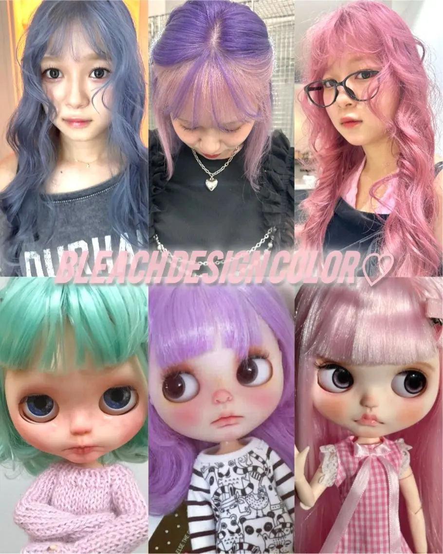 【ケアブリーチ1回+カラー+ダメージケアトリートメント🎀💘】新規様ロング料金なし🫧の写真