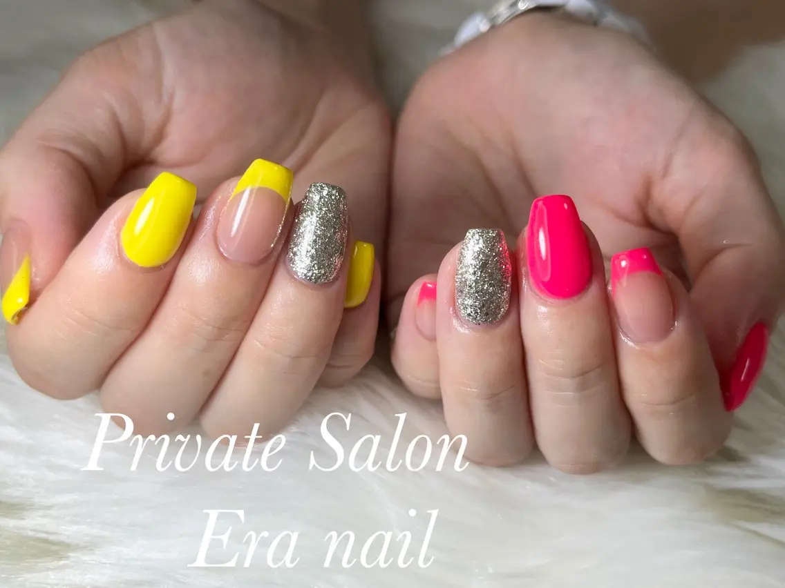 ネイル フレンチネイル ワンカラーネイル Era nailのネイルデザイン