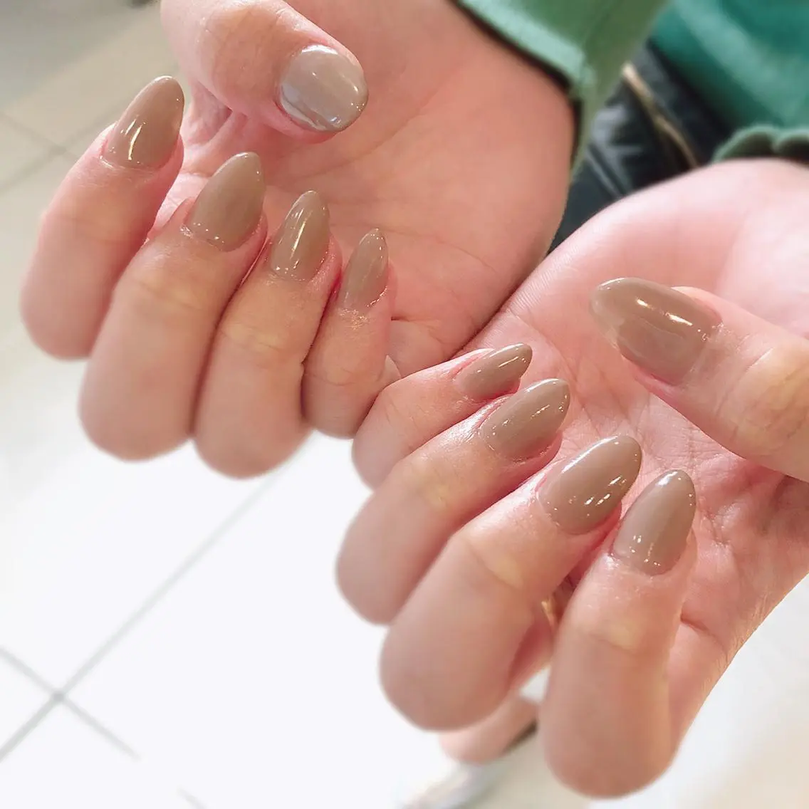 ネイル 長さ出し ジェルネイル ハンドネイル nail salon Regaosのネイルデザイン
